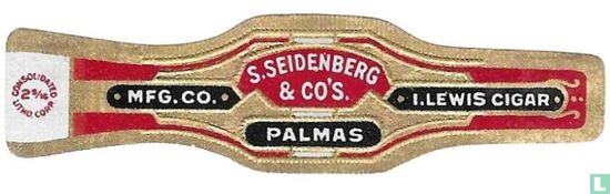 S. Seidenberg & Co's. Palmas - I.Lewis Cigar - MFG.Co. - Afbeelding 1
