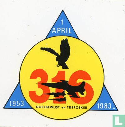 316 Squadron 1953-1983 30 jaar Doelbewust en trefzeker