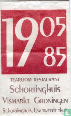 1905 85 Tearoom Restaurant Schortinghuis - Image 1