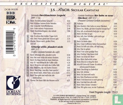Bach - Secular cantatas - Afbeelding 2
