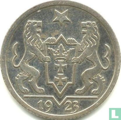 Dantzig 1 gulden 1923 - Image 1