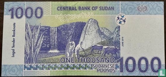 Soedan 1000 Pounds 2019 - Afbeelding 2