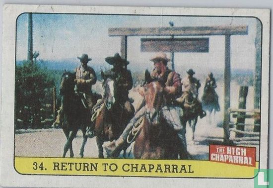 Return to Chaparral - Image 1
