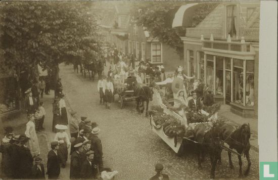 10 Augustus 1905. Optocht - Wolvega