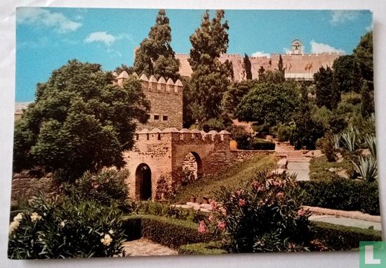 Almeria. Jardin de l'Acazaba. Chateâu fort. - Bild 1