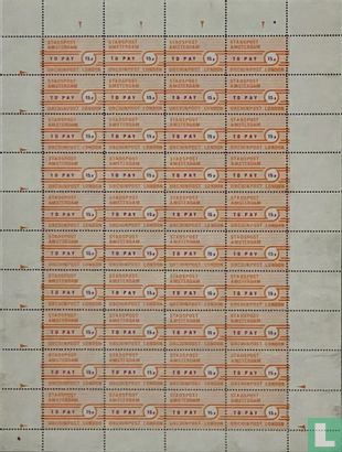 Urchinpost-Briefmarken