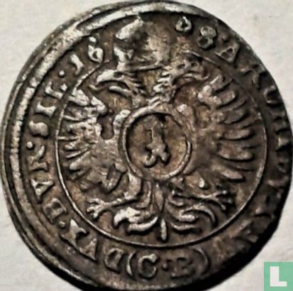Silezië 1 kreuzer 1698 (Brieg) - Afbeelding 1