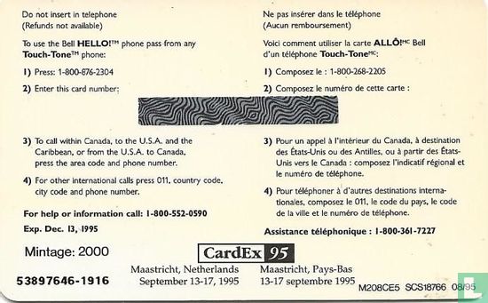 CardEx '95  - Afbeelding 2