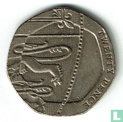 Verenigd Königreich 20 Pence 2010 - Bild 2