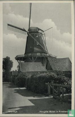 Wolvega Hoogste molen in Friesland