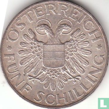 Österreich 5 Schilling 1935 - Bild 2