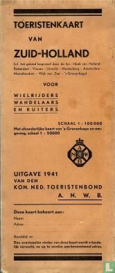 Toeristenkaart van Zuid-Holland - Image 1