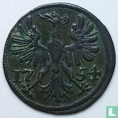 Aachen 4 heller 1754 - Image 1