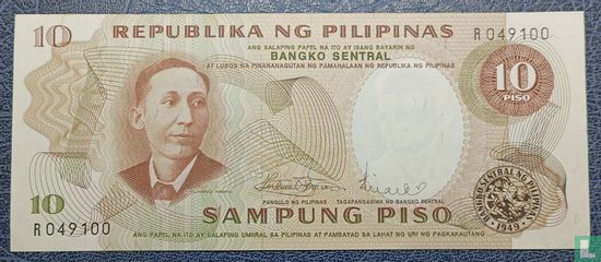 Philippines 10 Piso - Image 1