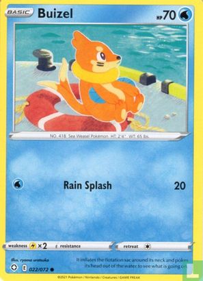 Buizel - Afbeelding 1