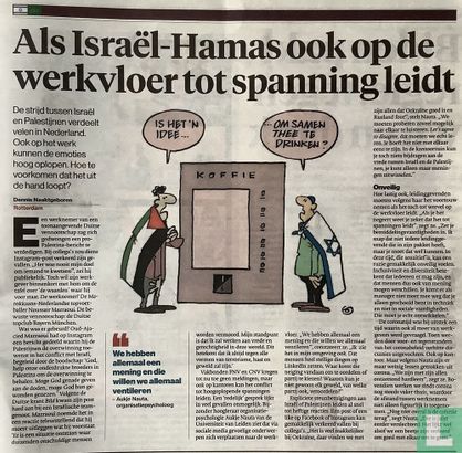 Als Israël-Hamas ook op de werkvloer tot spanning leidt