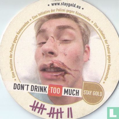 Don't Drink Too Much - Image 1