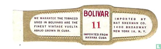 Bolivar 11 Imported from Havana Cuba - Afbeelding 1