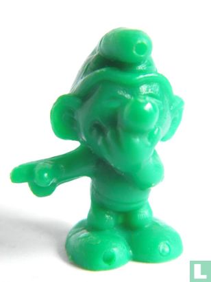 Laughing Smurf (green) - Image 1