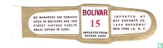 Bolivar 15 Imported from Havana Cuba - Image 1