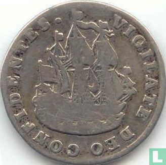 Holland 6 stuiver 1730 (silver) "Scheepjesschelling" - Image 2