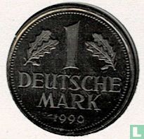 Duitsland 1 mark 1990 (Numisbrief) - Afbeelding 2