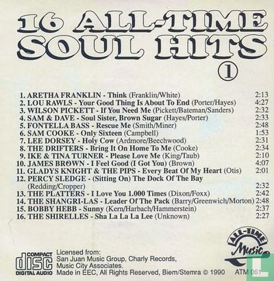 16 All-Time Soul Hits 1 - Image 2