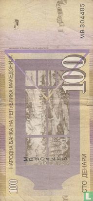 Macedonië 100 Denari - Afbeelding 2