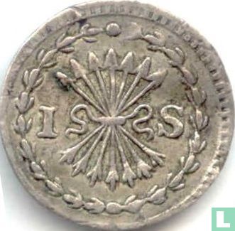 Holland 1 stuiver 1760 (zilver) - Afbeelding 2
