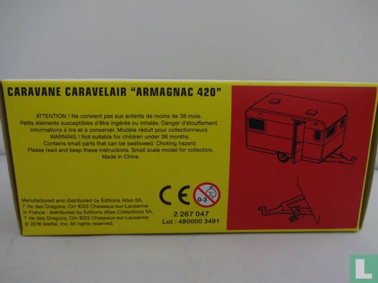 Caravane Caravelair "Armagnac 420" - Afbeelding 11