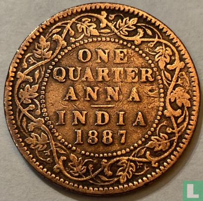 Brits-Indië ¼ anna 1887 (Bombay) - Afbeelding 1