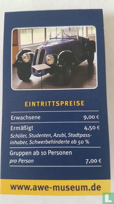 Automobile Welt Eisenach - Museum - Afbeelding 3