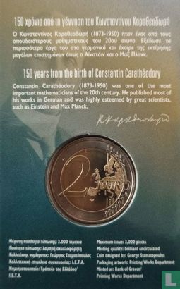 Griekenland 2 euro 2023 (folder) "150th anniversary Birth of Constantin Carathéodory" - Afbeelding 2