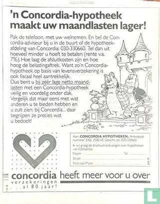 ‘n Concordia-hypotheek maakt uw maandlasten lager! - Image 1
