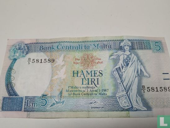 5 Lira Malta