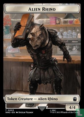 Alien Rhino / Alien Warrior - Image 1