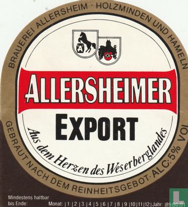 Allersheimer Export