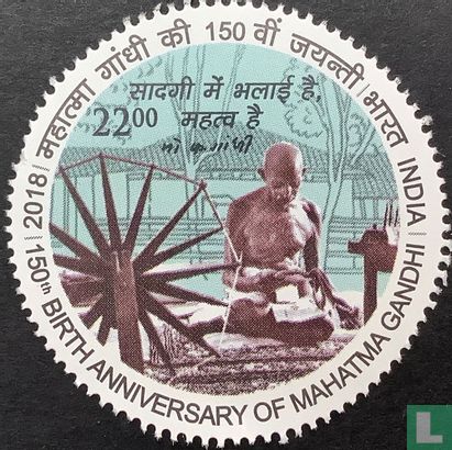 150e anniversaire du Mahatma Gandhi