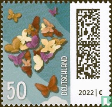 Lettre papillon