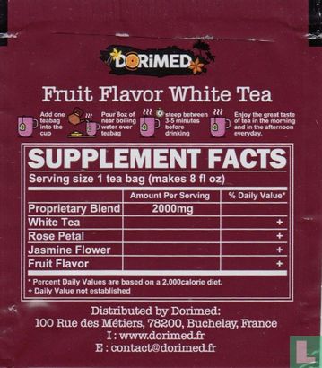 Fruit Flavor White Tea - Image 2