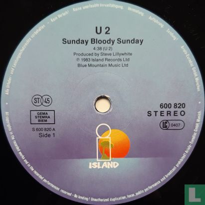 Sunday Bloody Sunday - Afbeelding 3