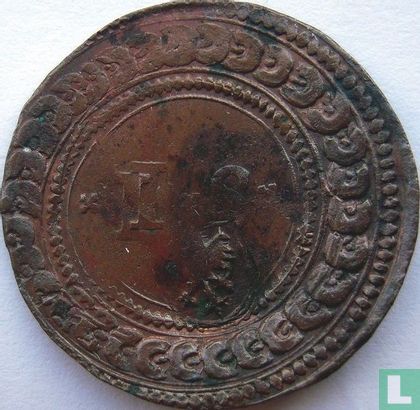 Deventer 1 stuiver 1578 "monnaie d'urgence" - Image 2