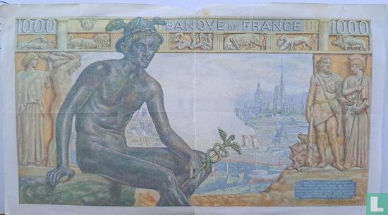 France 1000 francs - Image 2