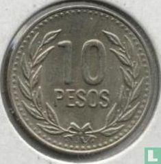 Colombia 10 pesos 1991 - Image 2