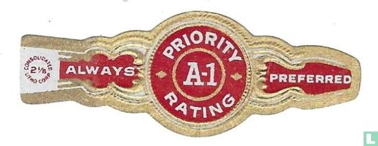 Priority A-1 Rating - Preferred - Always - Bild 1