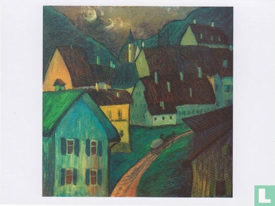 Abend in Murnau, 1906 - Afbeelding 1
