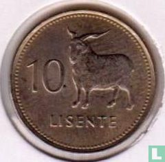 Lesotho 10 lisente 1992 - Afbeelding 2