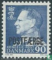 King Frederick IX with overprint Postfaerge - Image 1