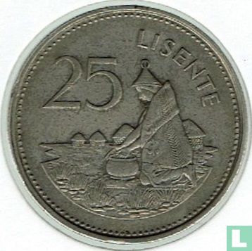 Lesotho 25 lisente 1985 - Image 2