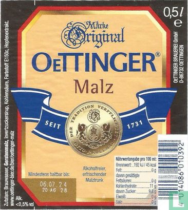 Oettinger Malz - Image 1